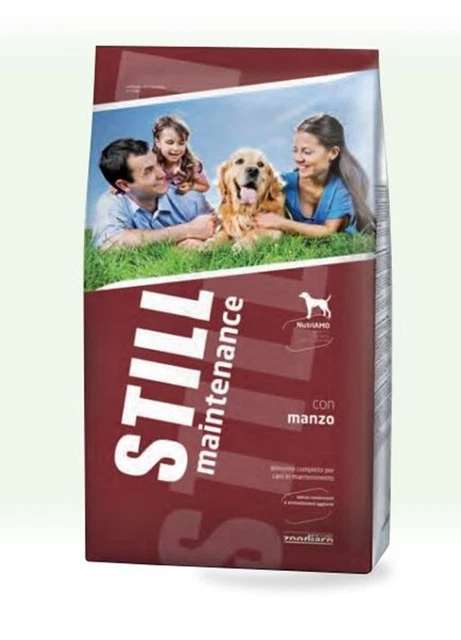 Still Maintenance Crocchette Cane In Mantenimento   Manzo E  Riso Da Kg 15 C 410