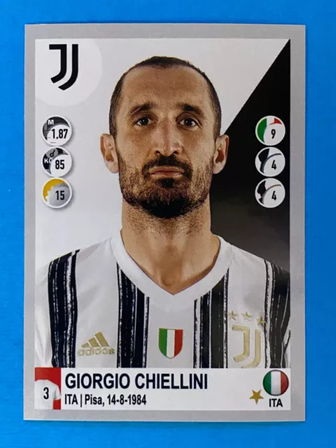 FIGURINE CALCIATORI PANINI 2020-21 2021 n.273 Giorgio Chiellini Juventus  EUR 1,00 - PicClick IT