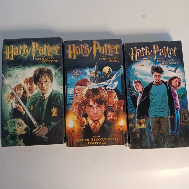 LOT OF 3 Harry Potter VHS Warner Brothers Year 13 9.99 PicClick