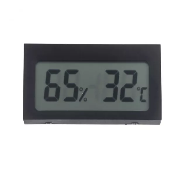 LCD-Feuchte-Temperaturmessgerät Hygrometer Externes Sensorthermometer Keine