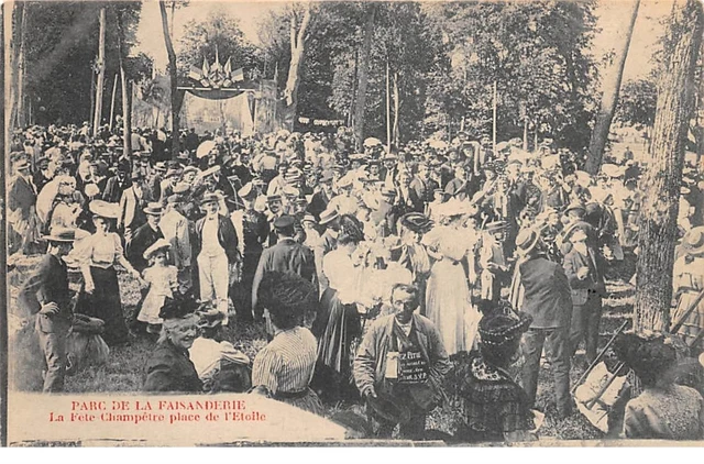 94 .n° 109291.  villeneuve le roi . parc de la faisanderie .la fete champetre