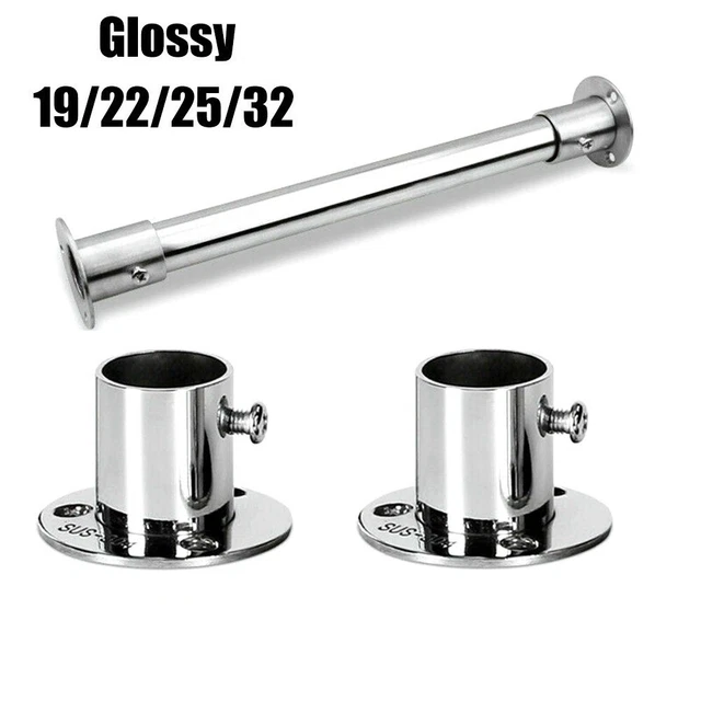 Superficie lucida armadio asta chiave a spina supporto terminale acciaio inox