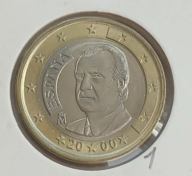 1 Euro/Euros 2000 España/Spain/Espagne/Spanien/Spagna, Unc, La De La Foto