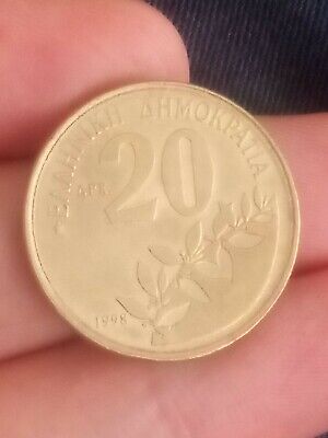 Coin / Greece / 20 Drachma 1998 Kayihan coins T1B1