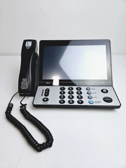 Teléfono Captel 2400ibt con discapacidad auditiva Wifi Bluetooth sin cable de alimentación