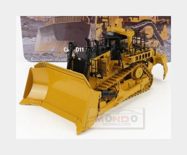 1:50 DM MODELS Caterpillar Catd11 Dozer Ruspa Scraper Type Tractor DM85604 Model