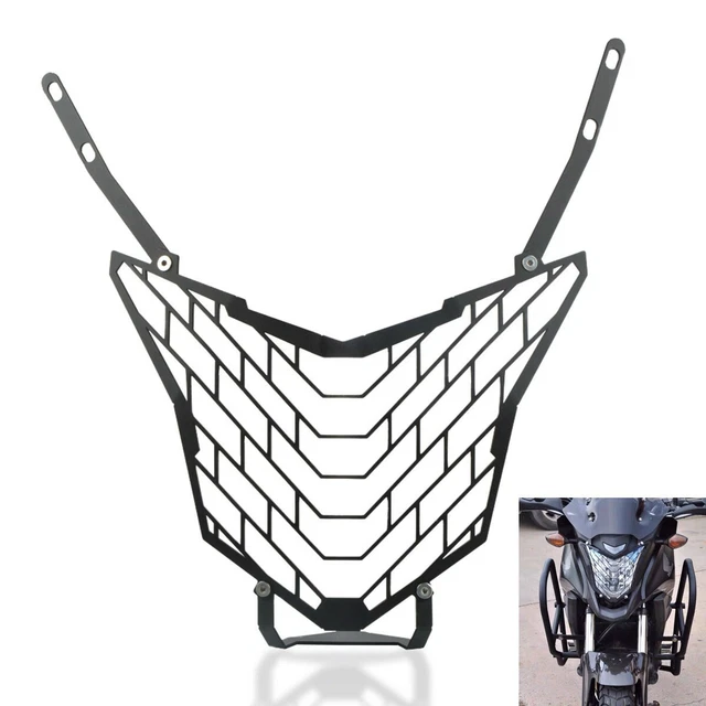 Grille De Protection Phare Pour Honda XL 750 Transalp 2023-2024 - Aluminium, Style Rétro