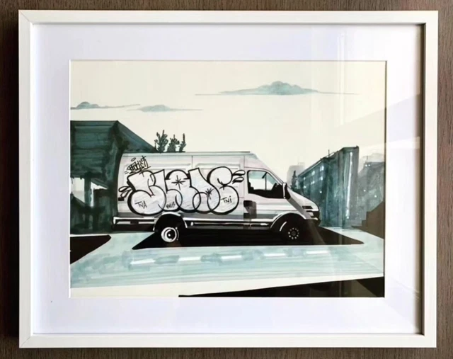 BLADE Planche Street Art 40x30cm Signée – DONDI FUTURA MODE2 RD357 ZENOY CES