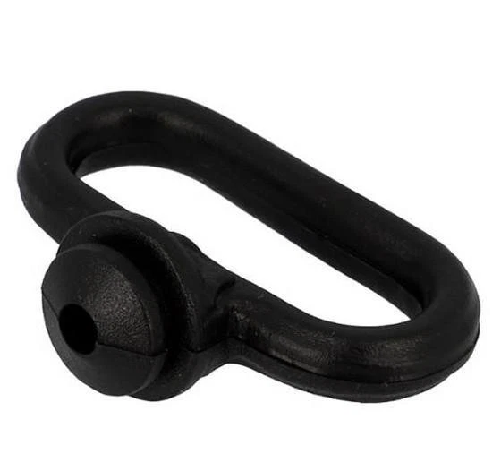 Bavette de garde boue cyclo av adaptable solex noir (avec support