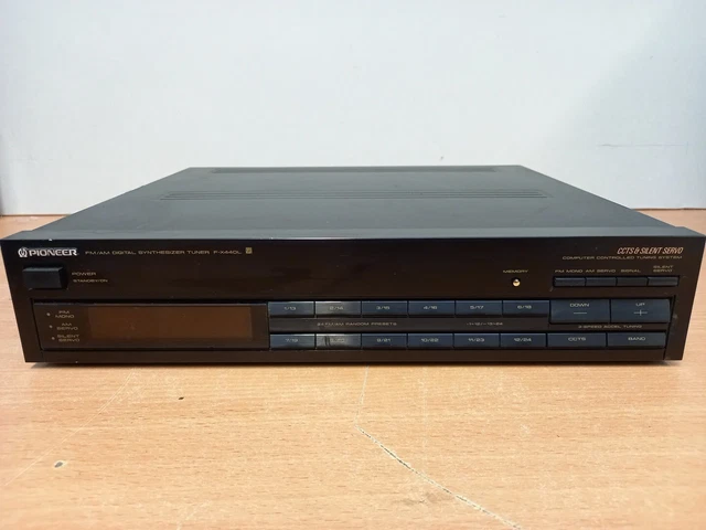 Tuner Vintage Pioneer F-225L | FM/AM | Synthétiseur Hi-Fi | Révisé Garantie 1 An