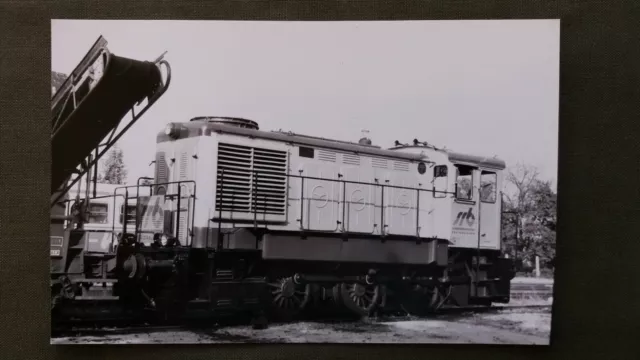 408 Pressefoto SRB - Diesellok in Großpetersdorf 1989