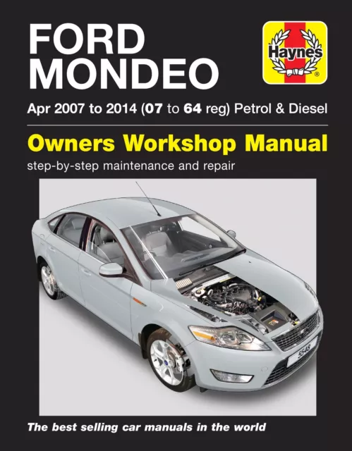 Mondeo 07-14 Revue technique Haynes FORD Anglais Etat - NEUVE PORT Reduit Franc