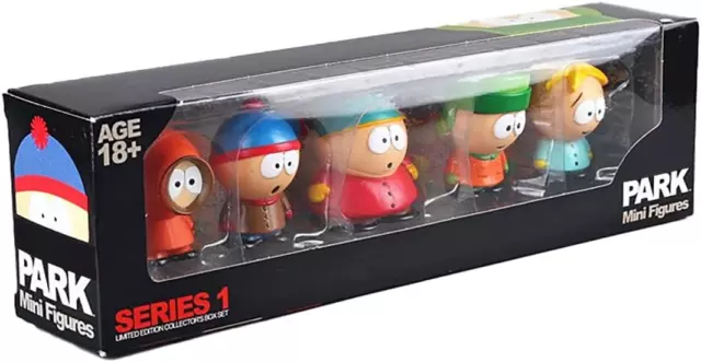 South Park Figures Toys 5-Piece Set of Cartoon Characters Eric Cartman Stan Mar