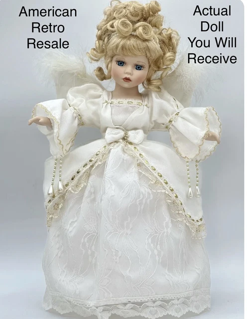 Heritage Signature Collection "Grace" Porcelain Doll Year 2000 Guardian Angel
