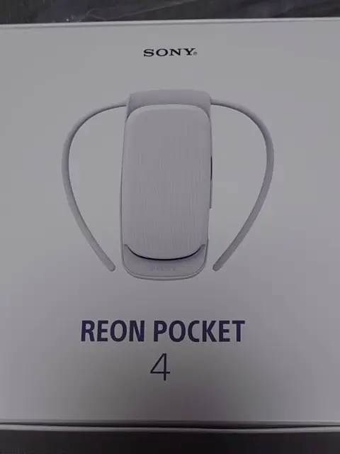 Sony Reon Pocket 4 2023 Modelo Portátil Dispositivo Térmico Cortina Etiqueta Colección JP