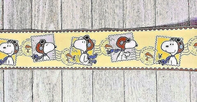 Rollo de borde de pared autoadhesivo Snoopy 2,6 pulgadas X 5,5 yardas autoadhesivo