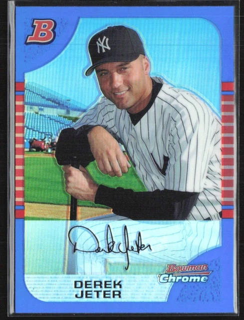 その他 DEREK JETER 1999 BOWMAN CHROME REFRACTOR Derek Jeter 1999 Topps Chrome Super Chrome Refractor Card#14