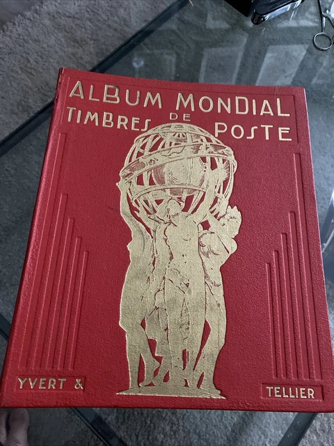 Ancien Album De Timbres Yvert et Tellier - Vide