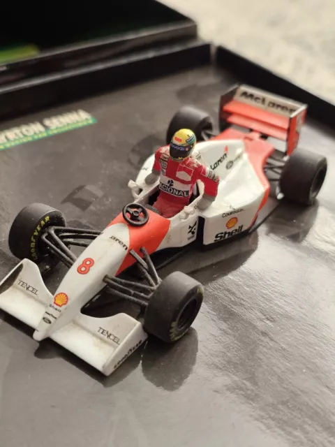 Minichamps; McLaren MP4/8B; 1993 Australia GP 1st; Ayrton Senna; Boxed