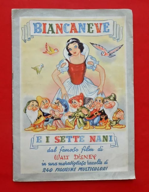 BIANCANEVE E I SETTE NANI EDIZ. LAMPO del 1951  album completo