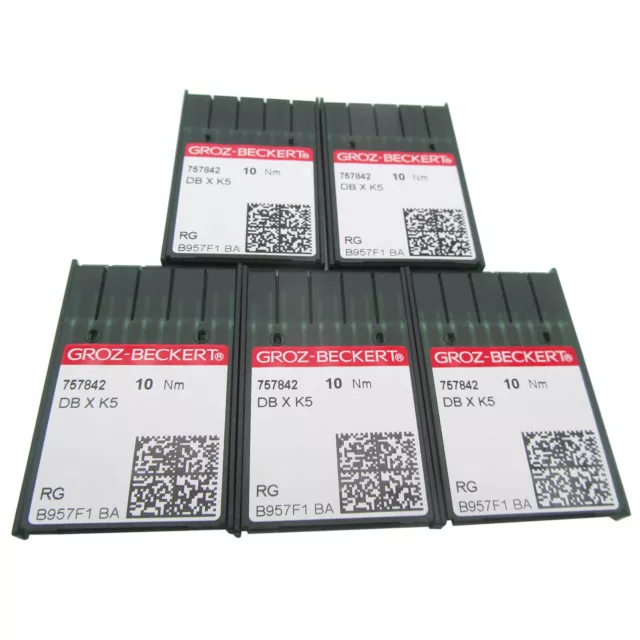 50PCS Groz Beckert DBXK5 Aguja de la máquina de bordar industrial PARA Tajima Barudan