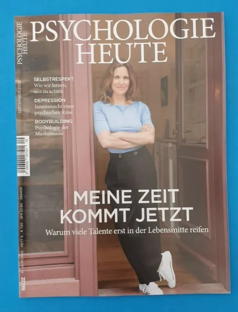 Psychologie Heute September 2020 Meine Zeit kommt jetzt  ungelesen 1A abs.TOP