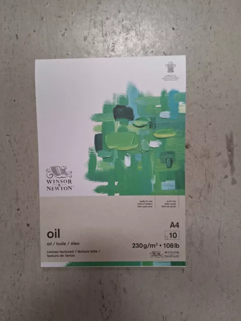 Winsor & Newton Oil Painting Paper Pad A4