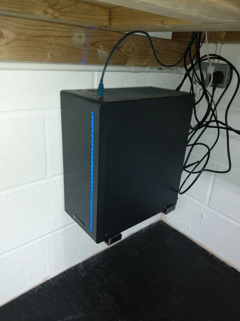 Base Unit Pc UNDER DESK PC CPU Computer Tower Mount Brackets Office Home base unit £ ...
