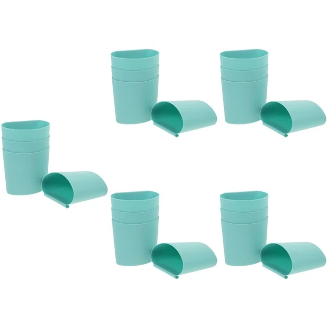 Lot De 6 Paniers Suspendus En Coton-lin – Rangez Votre Salle De Bain Ou Bureau