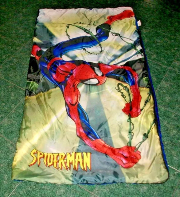 Saco de dormir vintage 2004 Spiderman talla infantil Marvel