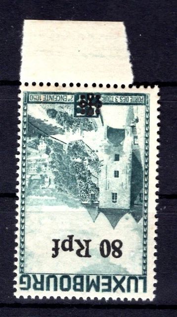 Luxemburg 31PFII ABART ** MNH POSTFRISCH 50EUR (T4777