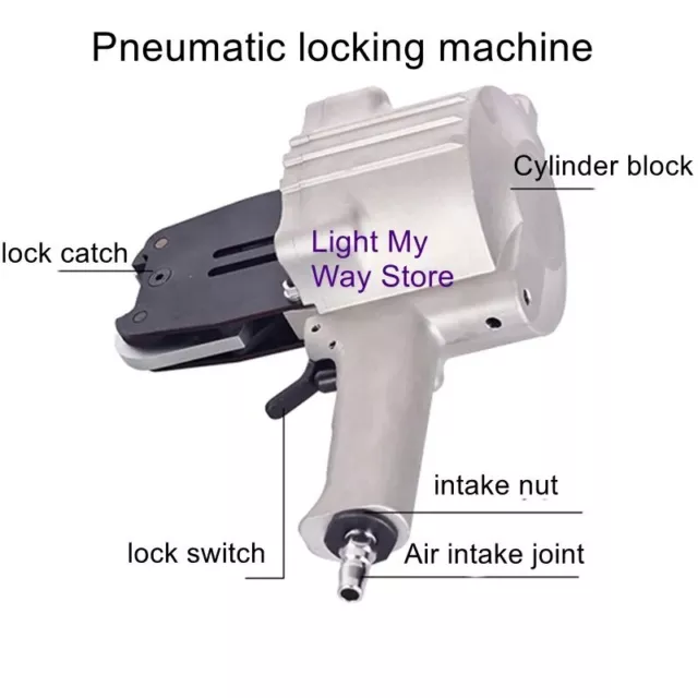 Strapping Machine Split Fully Automatic Hand-held Pneumatic Steel Belt Baler