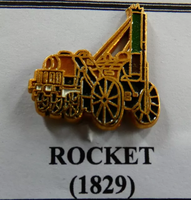 Beau Pin's Transport Locomotive A Vapeur Espagne Rocket 1829