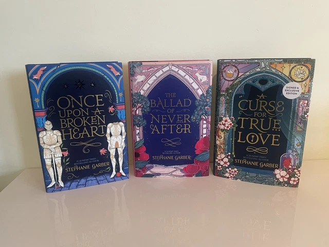 ONCE UPON A Broken Heart Series By Stephanie Garber WATERSTONES X2 Hand