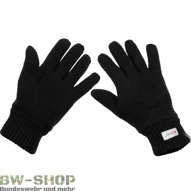 Fingerhandschuhe Strick Neu Winterhandschuhe Thinsulate Gefüttert Bw Handschuhe