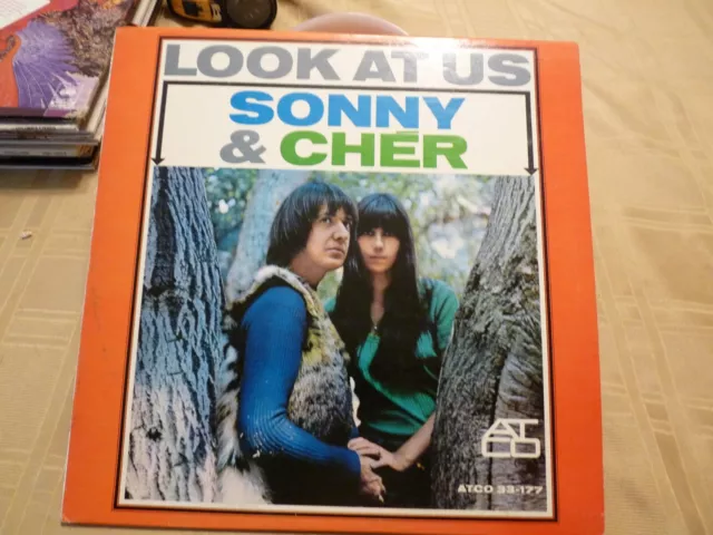 Lp Record Vinyl Album Sonny & Cher, Look At Us