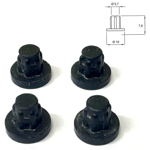 Griglia Cucina Ghisa 480121104225 481060292882 Croce Whirlpool Akt - Foto 11