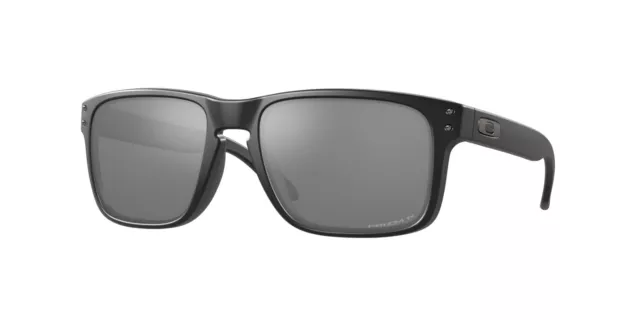 Oakley Holbrook OO9102 Men’s Sunglasses 9102D6 Matte Black/Prizm Smoke Polarised