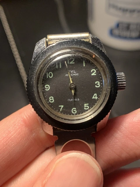 Petite Montre De Plongée Mécanique Vintage Lanor - Unisexe - Style Rétro Étanche