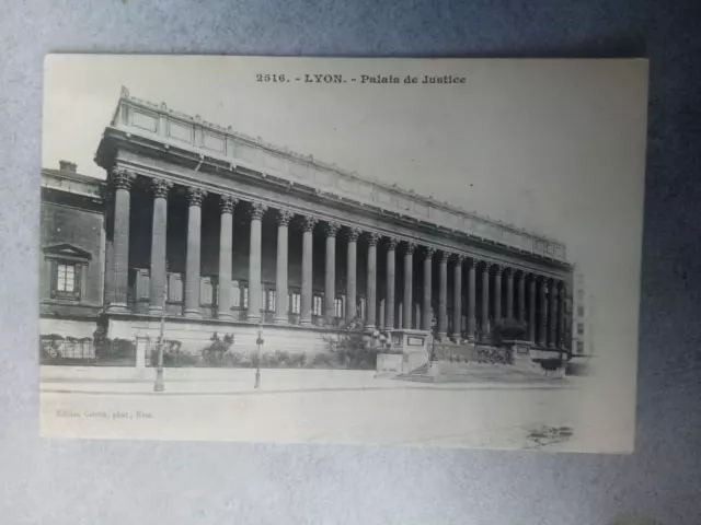 Cpa Lyon Palais De Justice
