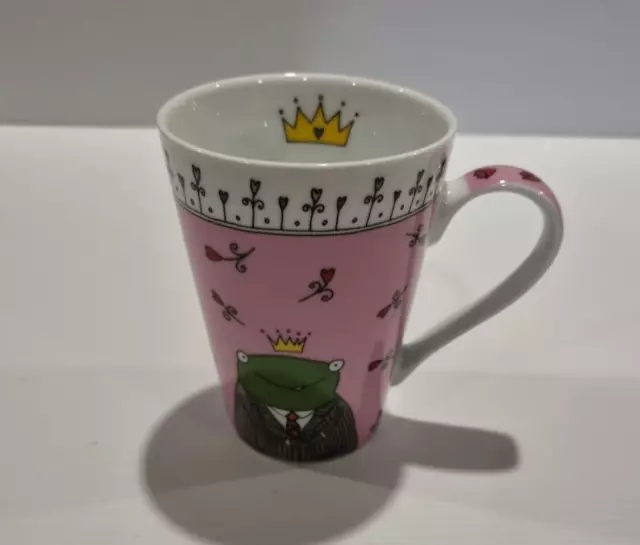 Coffee Tea Mug Cup 350ml   Frog Prince Charming Novelty Gift Collectable