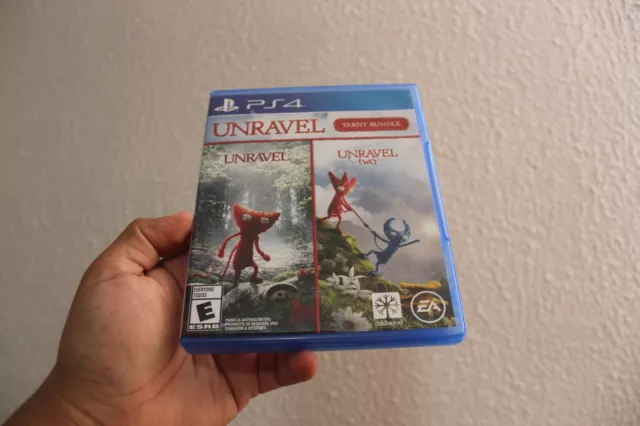 Unravel Yarny Bundle ESRB Playstation 4 VHTF PS4