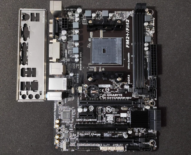 GIGABYTE GA-F2A88X-D3HP (rev. 1.0) FM2+ ATX AMD Motherboard