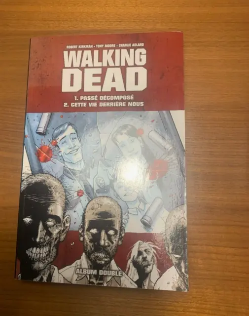 WALKING DEAD Tome 1 et 2 - Album Double - TBE