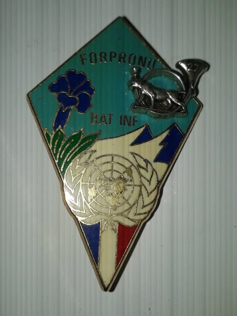 Insigne Chasseurs Alpins/Chasseurs à Pied BCA FORPRONU BATINF 5 Liban