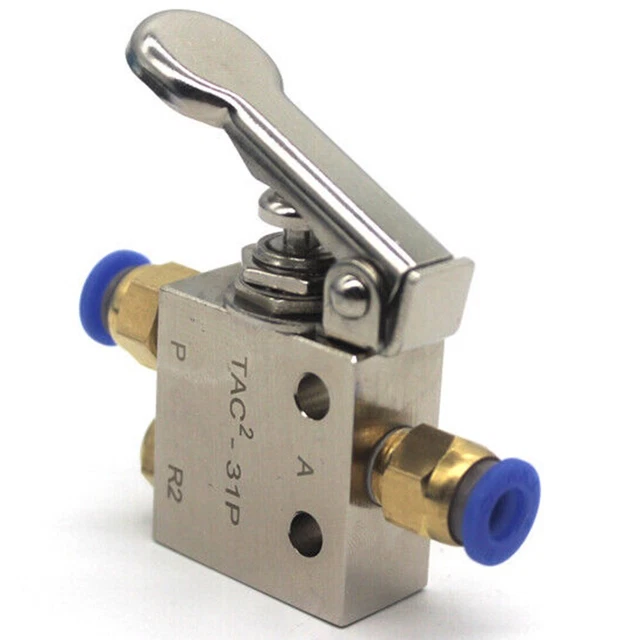 Connettore 2 posizioni 6 mm 2 posizioni 3 vie connettore 6 mm sistemi pneumatici
