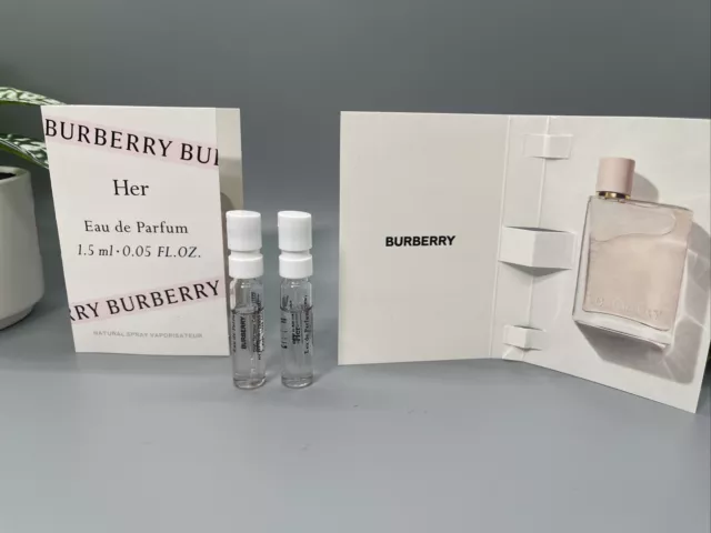 LOT OF 2 BURBERRY BODY For Women Eau De Parfum Spray Vial .06oz / 2ml Each  $7.00 - PicClick