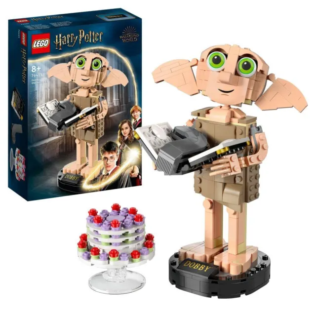 Harry Potter LEGO Set 76421 Dobby The House-Elf Construction Figurine Collection