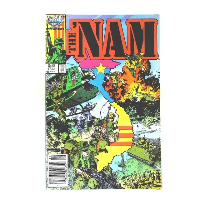 Nam (1986 series) #1 Newsstand in Near Mint condition. Marvel comics [p|