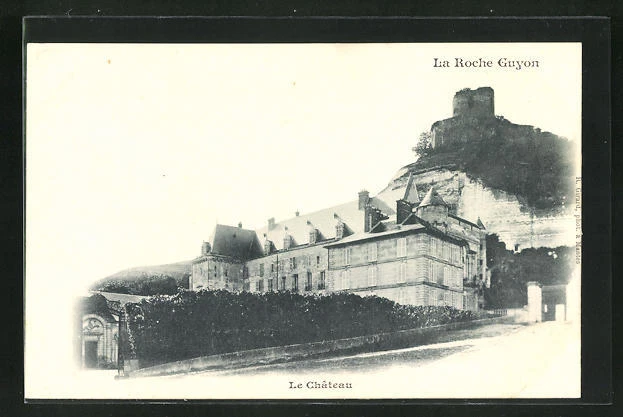 CPA La Roche-Guyon, Le Chateau